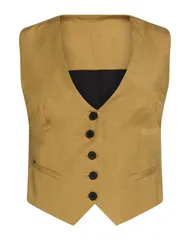 オールセインツ レディース トップス ベスト ジレ ALLSAINTS Khaki カーキ