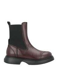 ガニー レディース シューズ ブーツ・レインブーツ ショートブーツ GANNI Chocolate Brown ブラウン