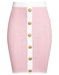 バルマン レディース ボトムスカート BALMAIN Pink ピンク