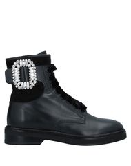 ロジェ・ヴィヴィエ レディース シューズ ブーツ・レインブーツ ショートブーツ ROGER VIVIER Black ブラック