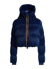 ケイウェイ レディース アウター ジャケット・ブルゾン パファージャケット KWAY Navy ネイビー