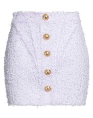 バルマン レディース ボトムスカート BALMAIN Lilac ライラック