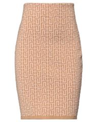 バルマン レディース ボトムスカート BALMAIN Camel キャメル