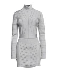 バルマン レディース トップス ワンピース BALMAIN Light Gray グレー
