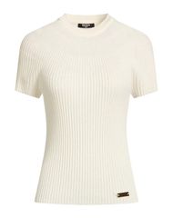 バルマン レディース トップス シャツ プルオーバー BALMAIN Off White オフホワイト