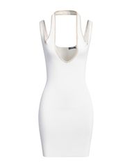 バルマン レディース トップス ワンピース BALMAIN White ホワイト