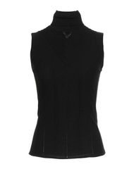 ハイ レディース アウター ニット・セータートルネック HIGH Black ブラック