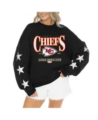 ゲームデイ・クチュール レディース アウター パーカー・スウェット Gameday Couture Womens Blackansas City Chiefs Rhinestone Star Slee