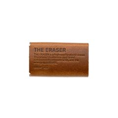 【新品】 ラダイト 消しゴムカバー THE ERASER Leather Model Buttero BR LUDDITE x SEED LDPL-ESB-09 0