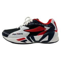 ヌメロ ヴェントゥーノ スニーカー 25.0 レディース マインドブロワー F0543/USS20046-125 白×黒×マルチ インソール取外し可/FILAコラボ