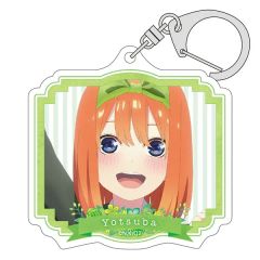 中野 四葉 五等分の花嫁∬ アクリルキーホルダー 制服 中野四葉 グッズ キーホルダー