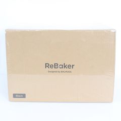 【新品未開封】BALMUDA Rebaker KTT01JP-BK ブラック ベイクトースター バルミューダ リベイカー 本体