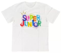 【中古】Tシャツ SUPER JUNIOR Tシャツ ホワイト Sサイズ 「SUPER JUNIOR Japan Special Event 2022 ～Return of the KING～」