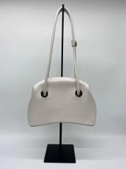 OSOI オソイ 白 サークル ロット ショルダーバッグ <155>