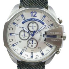 ディーゼル DIESEL DZ-4511 腕時計 ウォッチ クォーツ ロゴ クロノグラフ カレンダー付き シルバー色 ■GY18 MQ