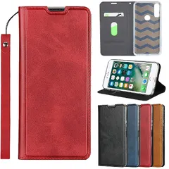 【新品】 アクオス センス 4 Plusケース 手帳型 AQUOS sense4 Plus スマホケース カバー 携帯カバーAQUOS sense4 PlusJaorty 内蔵マグネットPUレザーカード収納 横置きスタンド 機能 軽量 超薄型 ベルト付き?レッ
