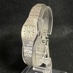 【稼動品】 CITIZEN シチズン 4-680871 手巻き 腕時計 21石 シルバー文字盤 レディース ヴィンテージ 4062529