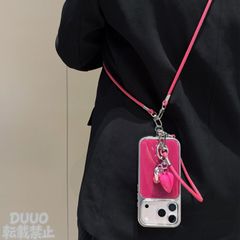 ピンクメッキ立体ハート iPhoneケース 全包み耐衝撃 保護ケース ソフトケース iPhone18 Pro Max/iPhone18 Pro/iPhone17 Pro/iPhone17/iPhone16 Pro/iPhone16/iPhone15