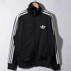 아디다스 오리지널 adidas ORIGINALS 파이어버드 M 큰 블랙 화이트 Firebird 트럭 재킷 저지 로고 자수 트레포일 스트리트 헌 옷 f4008