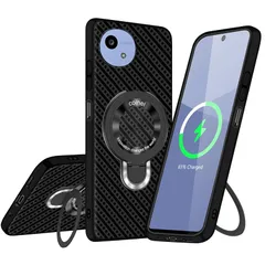【新品】 対応 AQUOS wish5/5s SH-52F SH-M32 ケース リング付き 縦横両対応 耐衝撃 薄型 TPU