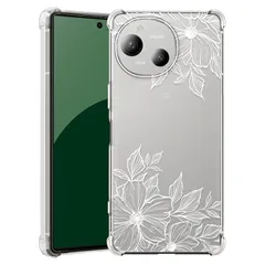 【新品】 MNYWDSQ 対応 AQUOS R10/R9 用の ケース 耐衝撃 おしゃれ クリア透明 スリム 薄型 tpu 指紋防止 たいかく花