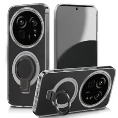 【新品】 対応 Aquos R9 Pro ケース SH-54E 透明 リング付き シリコン アクオスR9 Pro スマホケース(クリア)