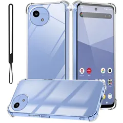 【新品】 対応 AQUOS wish6 ケース クリア A603SH SH-M36 TPU 薄型 軽量 耐衝撃 米軍MIL規格取得 (クリア)