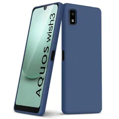 【新品】 PNEWQNE 対応 AQUOS Wish3 用のケース SH-53D A302SH シリコン 柔軟TPU 耐衝撃 薄型 レンズ保護 軽量 脱着簡単