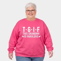 Simply Sage Market レディース トップス Tシャツ プラスサイズ スウェット Simply Sage MarketGIF Grandma Womens Plusweatshirt R