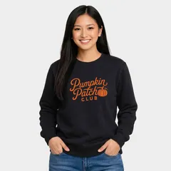 Simply Sage Market レディース トップス Tシャツ スウェット グラフィック Simply Sage Market Pumpkin Patch Club Cursive Womens