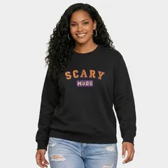 Simply Sage Market レディース トップス Tシャツ スウェット グラフィック Simply Sage Market Scary Mode Womens Graphic Sweatsh