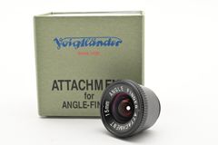 ★外観極上★ フォクトレンダー Voigtlander ANGLE FINDER ATTACHMENT 15mm アタッチメント 《元箱付！》★完動品★ #A609037