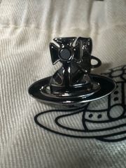 상태좋음 Vivienne Westwood オーブ ピアス 片耳 ガンメタ MAN JACK シングルスタッドピアス