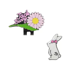 【即納】【新品】 [ジャックバニー] クリップマーカー (うさぎ型・マグネット式) / ゴルフ / 262-6184301 03