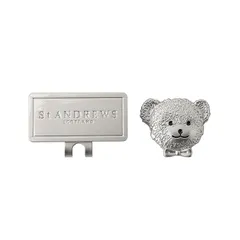 【新品】 [セントアンドリュース] 継続定番商品 クリップマーカー [テディベアシリーズ](マグネット式) / ゴルフ ｜在庫あり