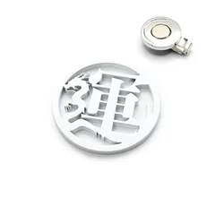 【即納】【新品】 ターフプロジェクト［＃GOOD LUCK］パターのお守り開運ゴルフマーカー［運龍モデル］＃集中力UP ＃マグネ