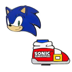中古 【新品】 ソニック・ザ・ヘッジホッグ ゴルフマーカー 1 即納