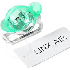 中古 【新品】 LINX AIR ゴルフ ボールラインマーカー 簡単に線が引ける スプリング式 3色 (グリーン) 1 即納