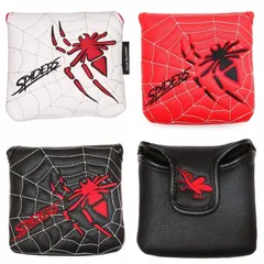 【新品】 ゴルフヘッドカバー パターカバー マグネット付け マレット用 オデッセイ２ボール・テーラーメイド スパイダーパ｜在庫あり