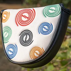 【激安】【新品】 Mytag パターカバーマレットゴルフヘッドカバー オデッセイパターカバー odysseyパターカバー高級レザ
