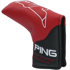 【新品】 ピン(PING) ゴルフ パターカバー パターカバー メンズ レッド×ブラック 1 アウトレット