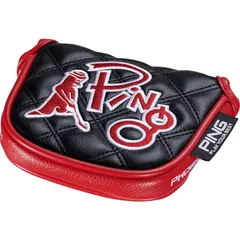【即納】【新品】 ピン PING ヘッドカバー MR.PING キルティング パターカバー ブラック 1