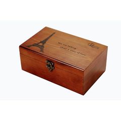 新品 TOZOファクトリー 木製 アンティーク 収納ボックス 裁縫箱 手芸用品 収納箱 ソーイングボックス 0