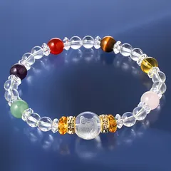 七貴石ふくろうブレス 幸運 ふくろうカード付き 4571148865319 セール