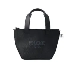 【新品】 moz/モズ メッシュ保冷トートバッグ M【北欧 モズ スウェーデン ブランド エルク ヘラジカ シンプル メッシュ生地 スタイリッシュ お買い物バッグ 保冷 ランチバッグ デイリー 日常使い】 (ブラック)