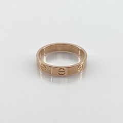 CARTIER（カルティエ） ミニラブ Au750 ＃55 リング・指輪 3.45g　ピンクゴールド