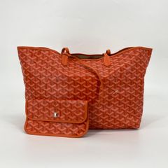 GOYARD（ゴヤール） サン ルイ コーティングキャンバス トートバッグ オレンジ