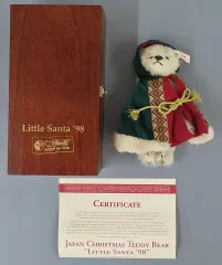 【中古】ぬいぐるみ Little Santa 1998 -リトルサンタ 1998- テディベア 20cm 日本限定