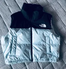 THE NORTH FACE NOVELTY NUPTSE CROP DOWN VEST