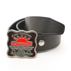 601330 DSQUARED2 ディースクエアード バックル レザーベルト メンズ カナダ イタリア製 ブラック他